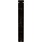 Ekena Millwork Traditional Wrought Iron Bracket, (Triple center brace), Antiqued Warm Silver 2"W x 12"D x 15"H BKTM02X12X15TTRAWS - alternate 5